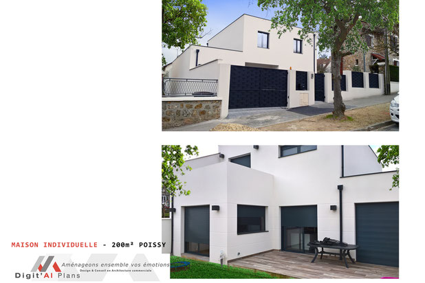 Vues extérieures-construction-maison-Poissy