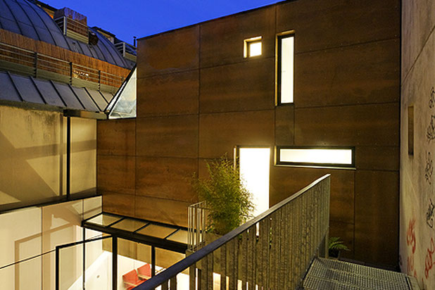 Façade Nord-construction-maison-Paris