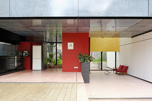 Façade Sud RdC-construction-maison-Paris