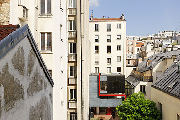 Vue Urbaine-construction-maison-Paris