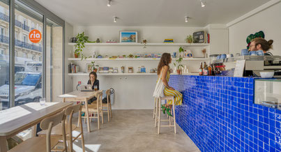 Photo d'un projet de Aménagement Café ou restaurant à Paris