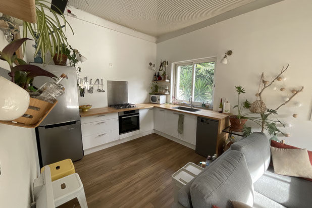 Cuisine ouverte-surelevation-maison-Marseille