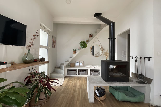 Entrée-surelevation-maison-Marseille