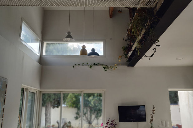 Salon double hauteur-surelevation-maison-Marseille