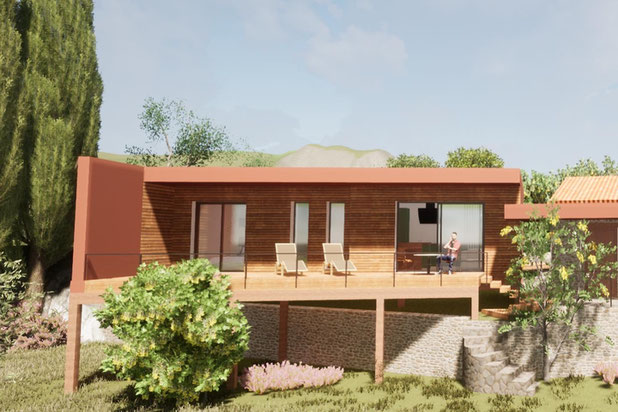 Extension bois-renovation-logement-Méthamis