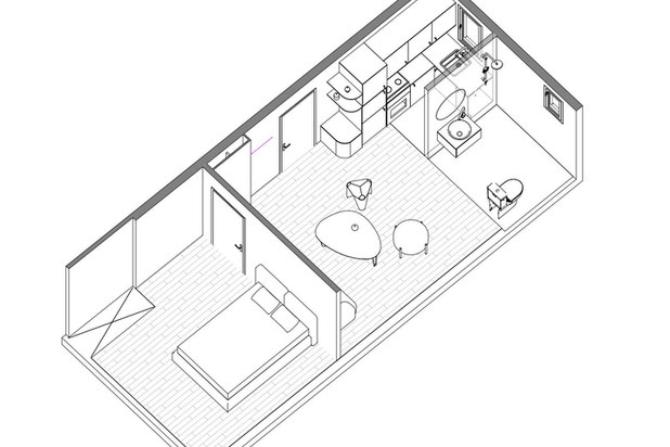 Axonométrie générale-renovation-appartement-Ivry-sur-Seine
