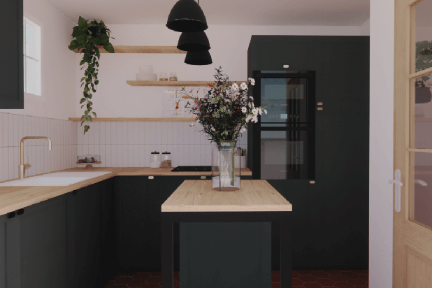 Rénovation Cuisine - Architecte d'intérieur Roussel Camille - Après-renovation-maison-Rennes