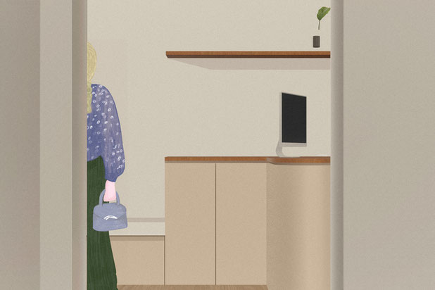 vue sur l'accueil-renovation-boutique_local-Paris