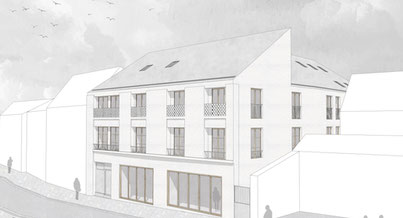 Photo d'un projet de Surélévation Immeuble à Arpajon