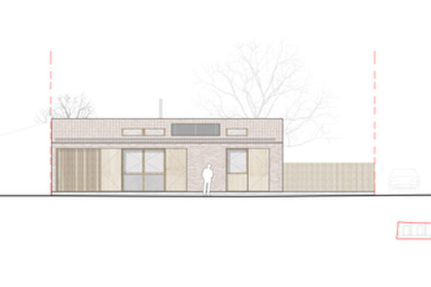 Façade Sud-construction-maison-La Brée-les-Bains