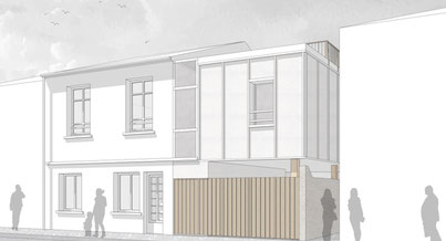 Photo d'un projet de Agrandissement Extension Extension à Fontenay-sous-Bois