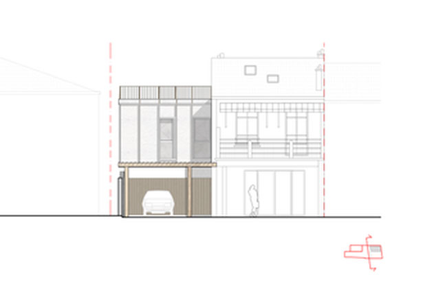 Façade Ouest sur jardin-agrandissement_extension-extension-Fontenay-sous-Bois