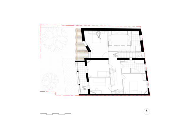 Plan-agrandissement_extension-extension-Fontenay-sous-Bois
