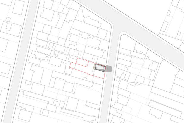Plan masse-agrandissement_extension-extension-Fontenay-sous-Bois