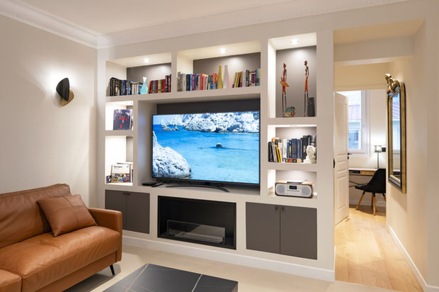 Séjour-renovation-appartement-Paris