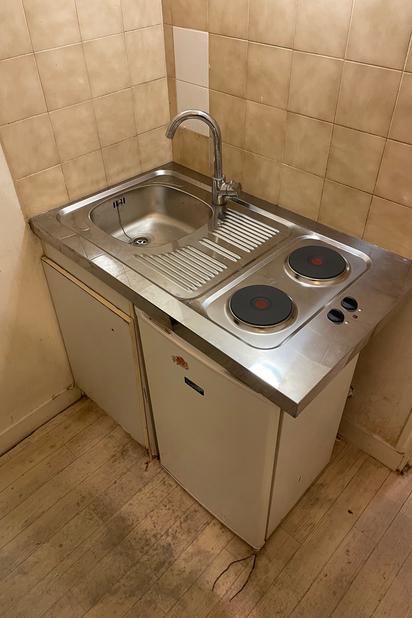 Cuisine existante-renovation-appartement-Paris