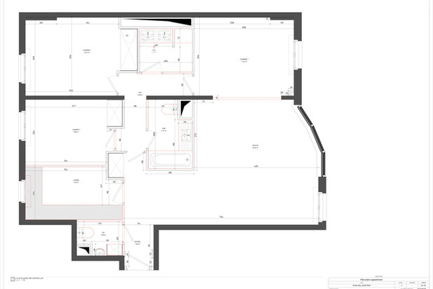 Plan existant-renovation-appartement-Paris