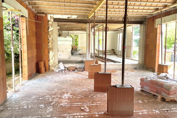 Chantier en cours_gros oeuvre-agrandissement_extension-maison-Viroflay