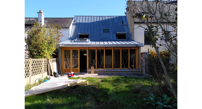Photo d'un projet de Agrandissement Extension Maison à Rennes