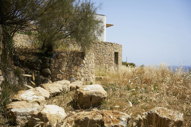 L'autel de libation-construction-maison-Bordighera
