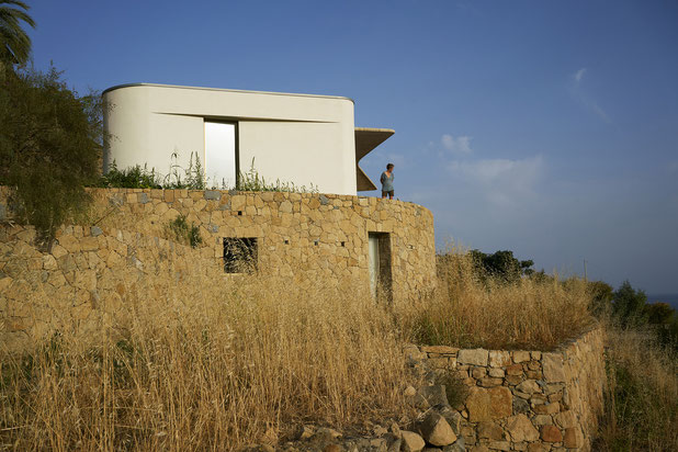 L'insertion de la maison dans le site-construction-maison-Bordighera