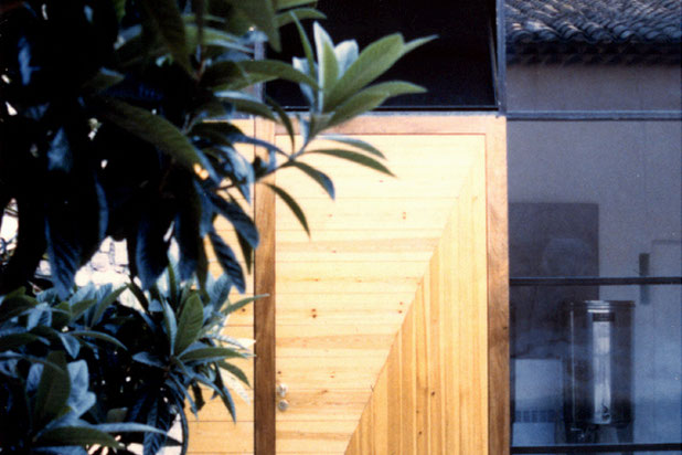 Le dessin de la porte d'entrée-renovation-equipement-Rousset