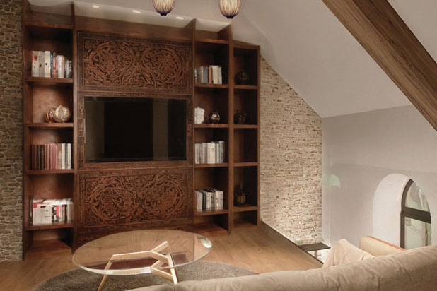 Perspective intérieure-renovation-maison-Bricqueville-sur-Mer