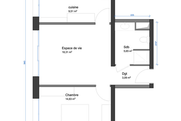 Plan avant-renovation-appartement-Paris