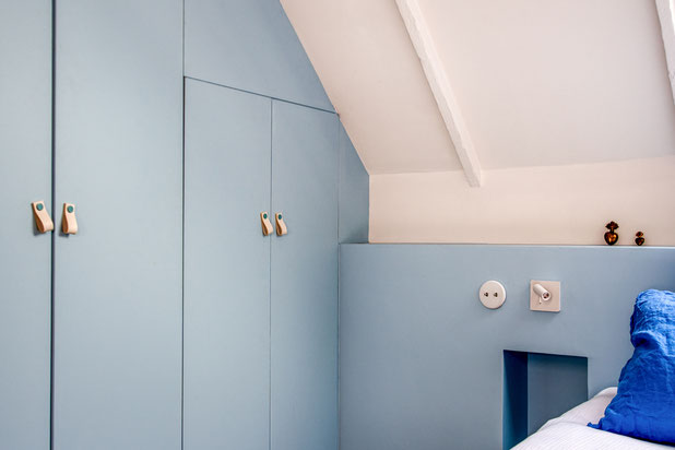 La suite parentale - coin nuit-renovation-maison-Douarnenez