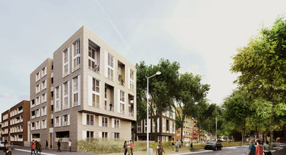 Photo d'un projet de Construction Immeuble à Lille
