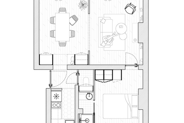 Plan projet-renovation-appartement-Paris