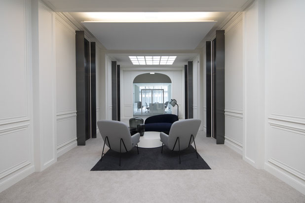 Circulation intérieure-rehabilitation-bureaux-Boulogne-Billancourt