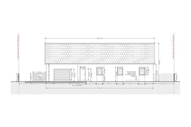 Façade arrière-construction-maison-Chalindrey