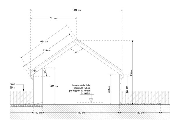 Façade latérale-construction-maison-Chalindrey