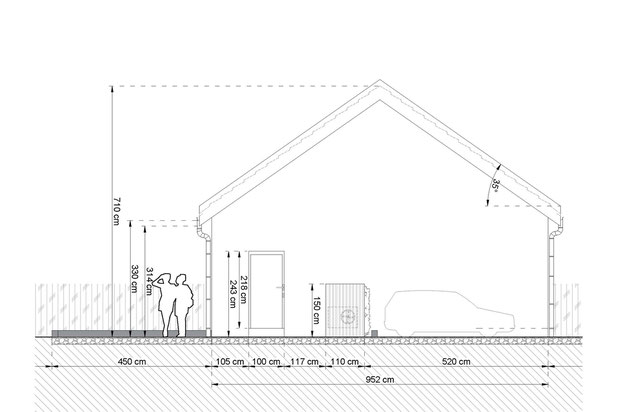 Façade latérale + PAC-construction-maison-Chalindrey