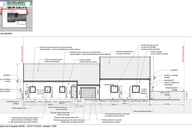 Façades projet-construction-maison-Chalindrey