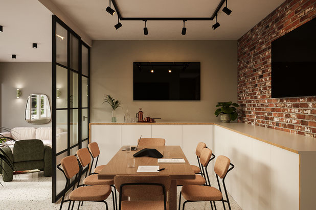 Espace de réunion-renovation-bureaux-Paris