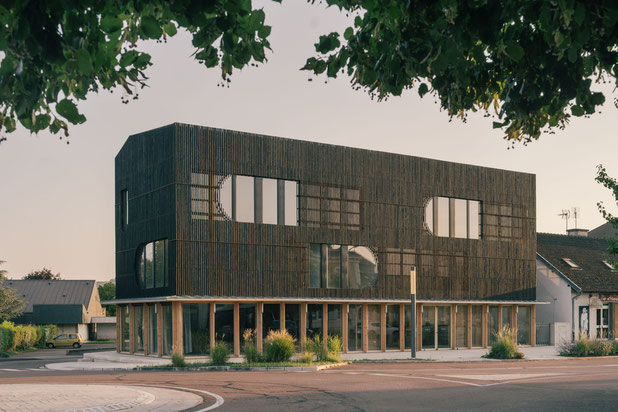 Vue extérieure-construction-equipement-Venarey-les-Laumes