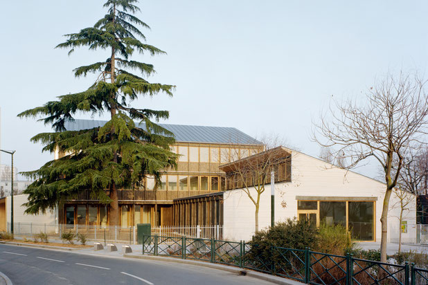Vue extérieure-construction-equipement-Asnières-sur-Seine