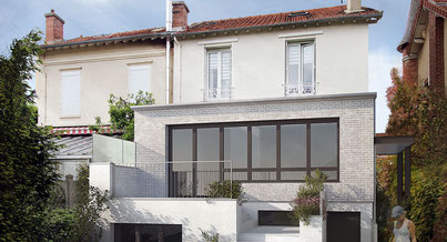 Photo d'un projet de Agrandissement Extension Extension à Nanterre