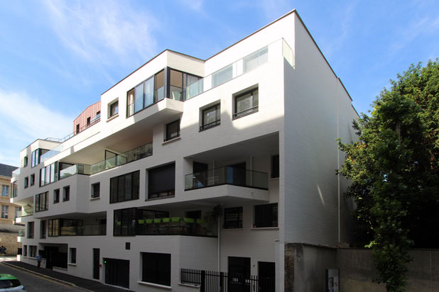 Vue depuis la rue Lamartine-construction-immeuble-Vanves
