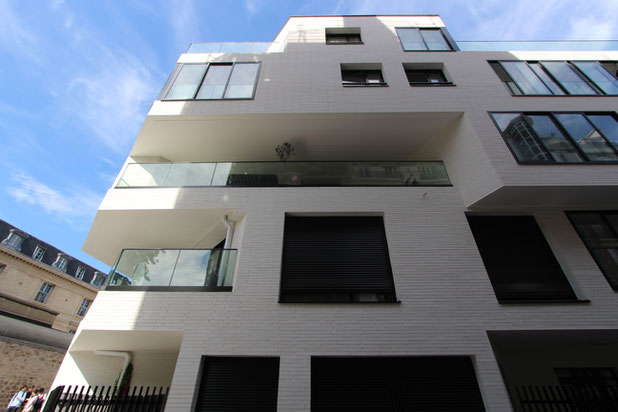 Vue depuis la rue Victor Hugo-construction-immeuble-Vanves