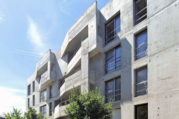 Vue depuis la rue des Acacias-construction-immeuble-Issy-les-Moulineaux