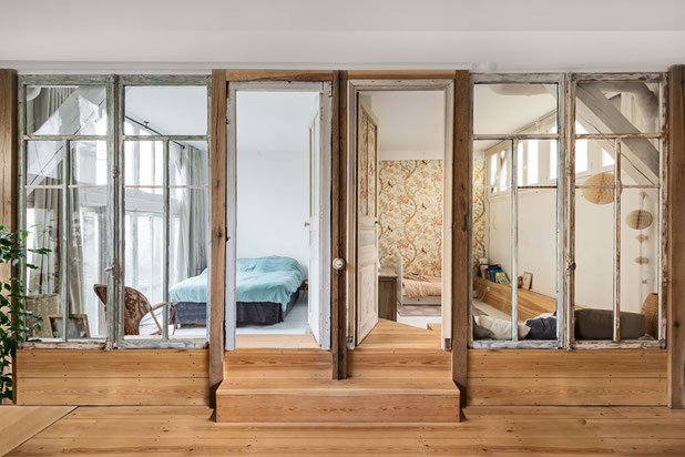 Façade intérieure-renovation-logement-Paris