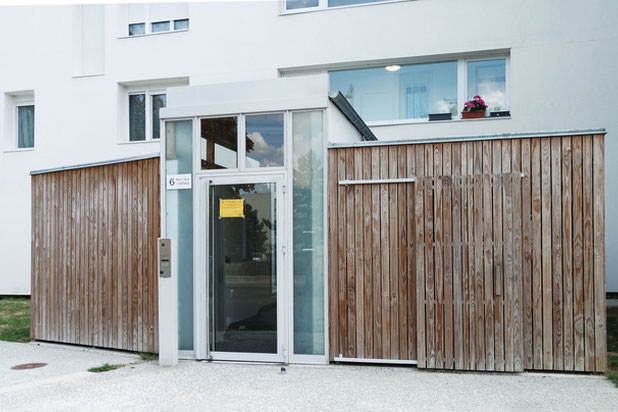 Extension du hall d'entrée-rehabilitation-immeuble-Villeneuve-Saint-Georges