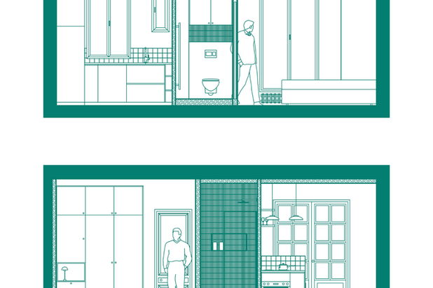 Élévations de l'appartement-renovation-appartement-Paris