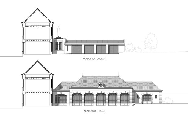 Maison de Maitre « T » - Façade-construction-maison-Angers