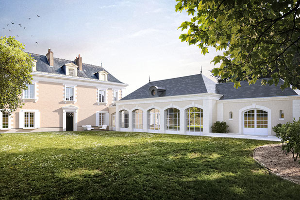 Maison de Maitre « T » - Parc-construction-maison-Angers
