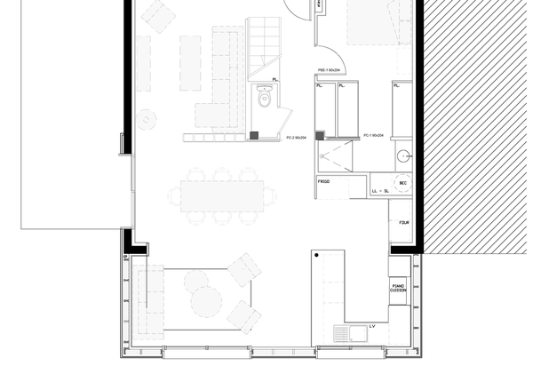 Plan projet-agrandissement_extension-maison-Carquefou