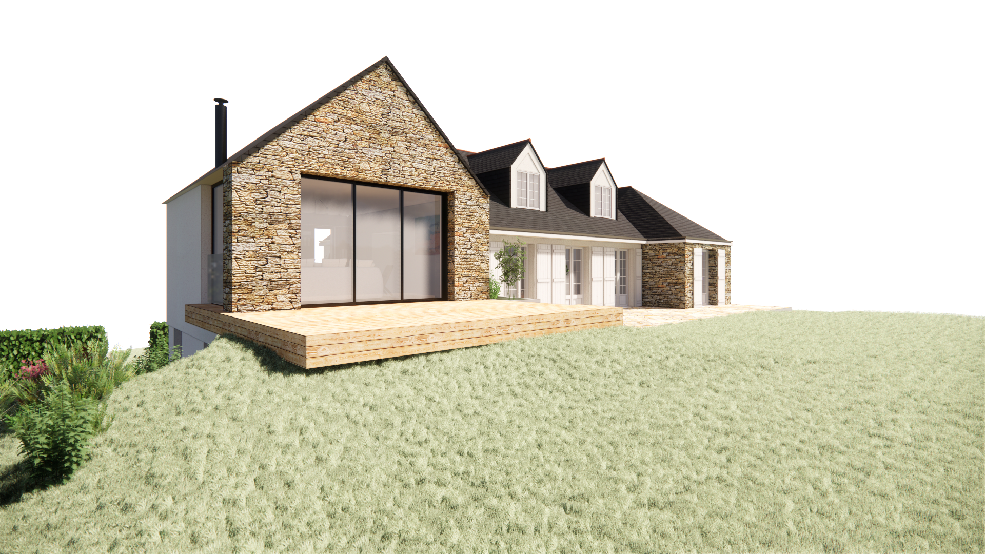 Piriac – extension de maison Ardennes